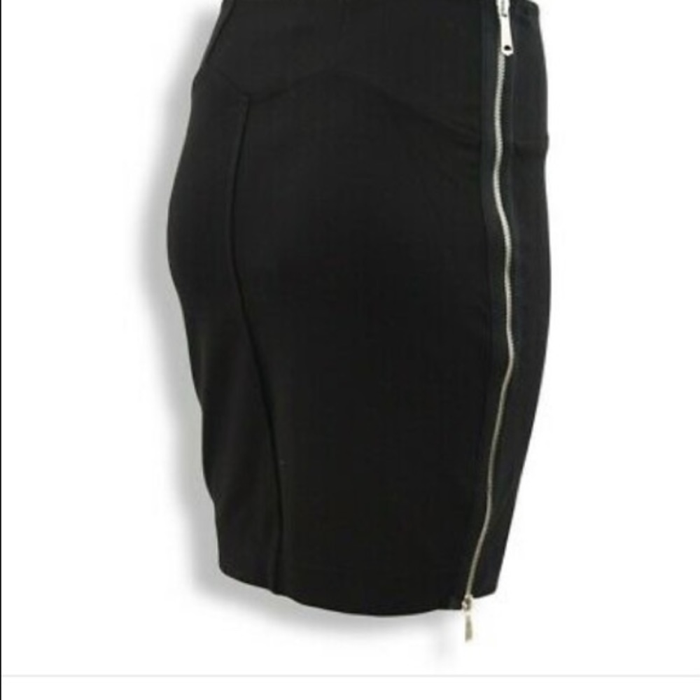 Diesel Black Stretch Pencil mini skirt